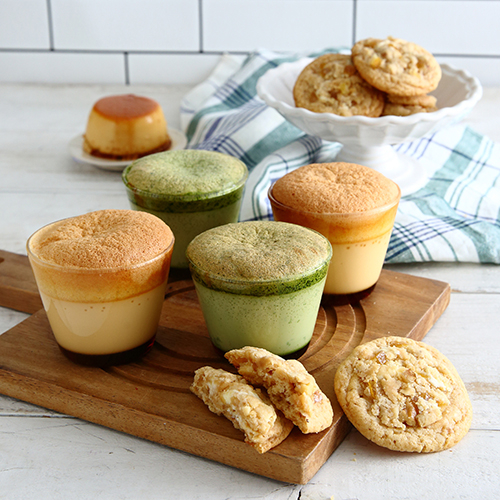 布丁蛋糕燒&軟餅乾